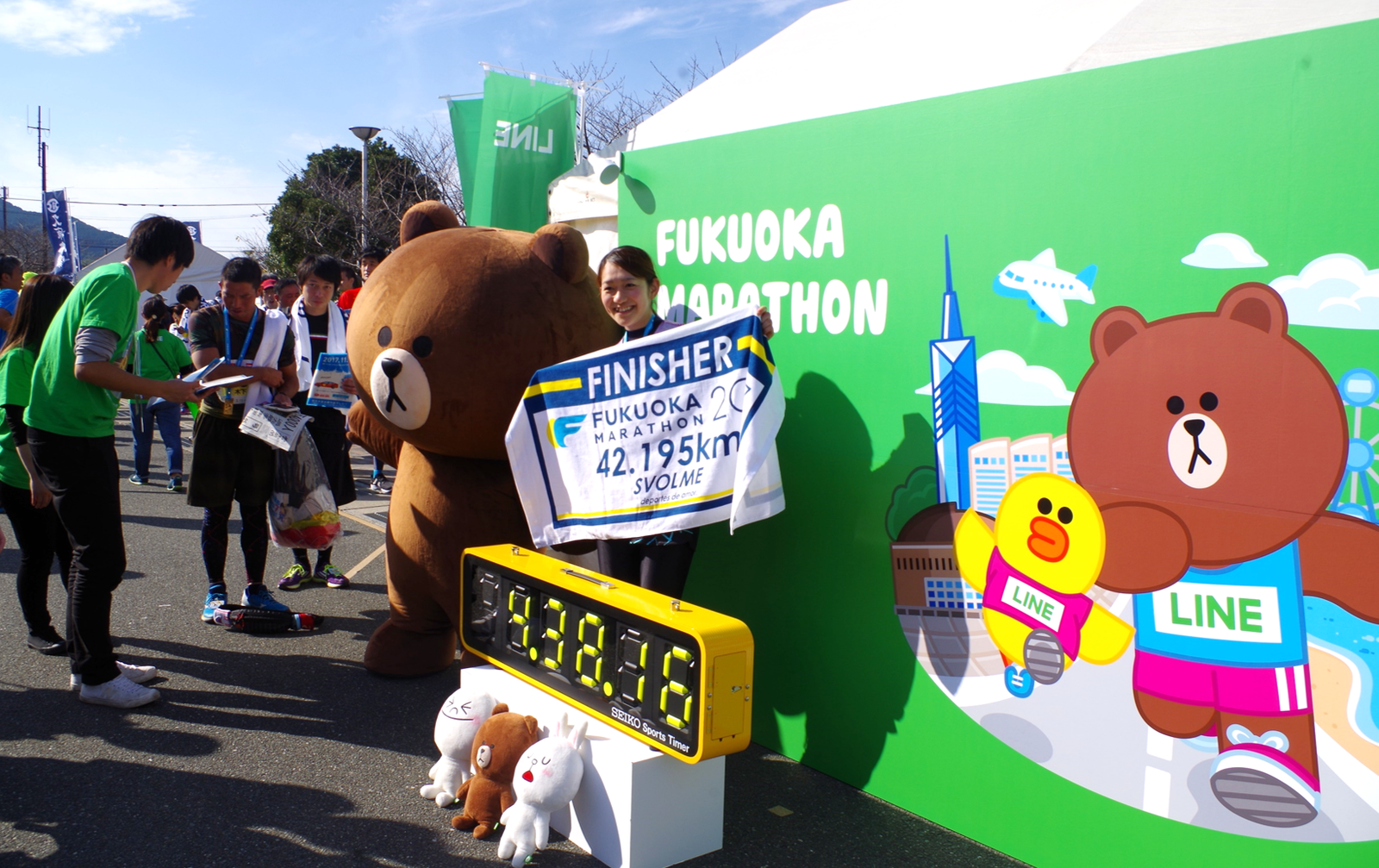 LINE  福岡マラソン_フォトスポット (2)