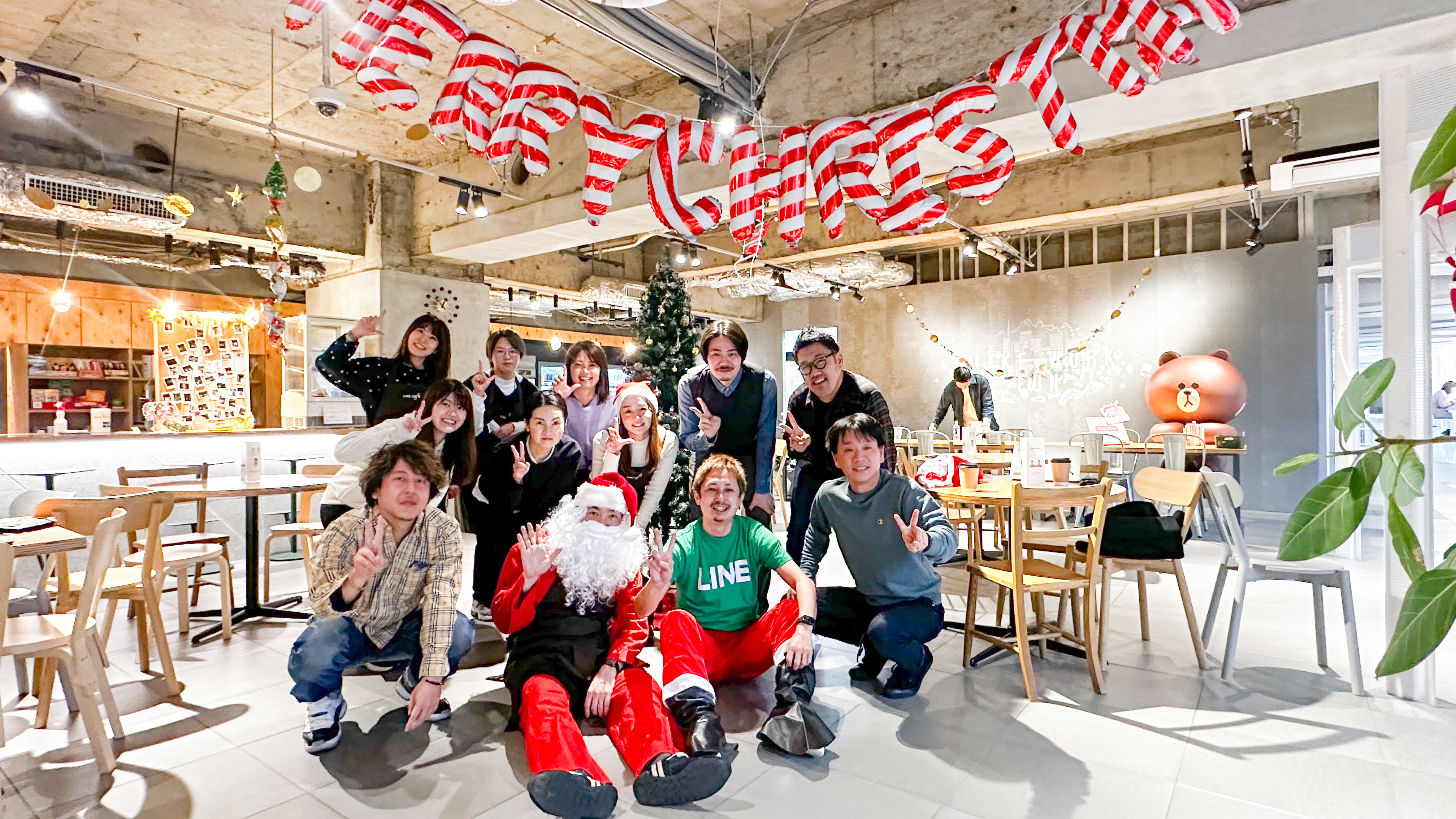 メンバー間コミュニケーションのきっかけをつくる！LINE Fukuokaのクリスマス サムネイル画像