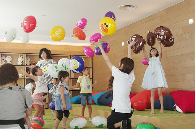 [イベント/LINE Fukuoka Kids Day]社員の家族をオフィスに招待 サムネイル画像