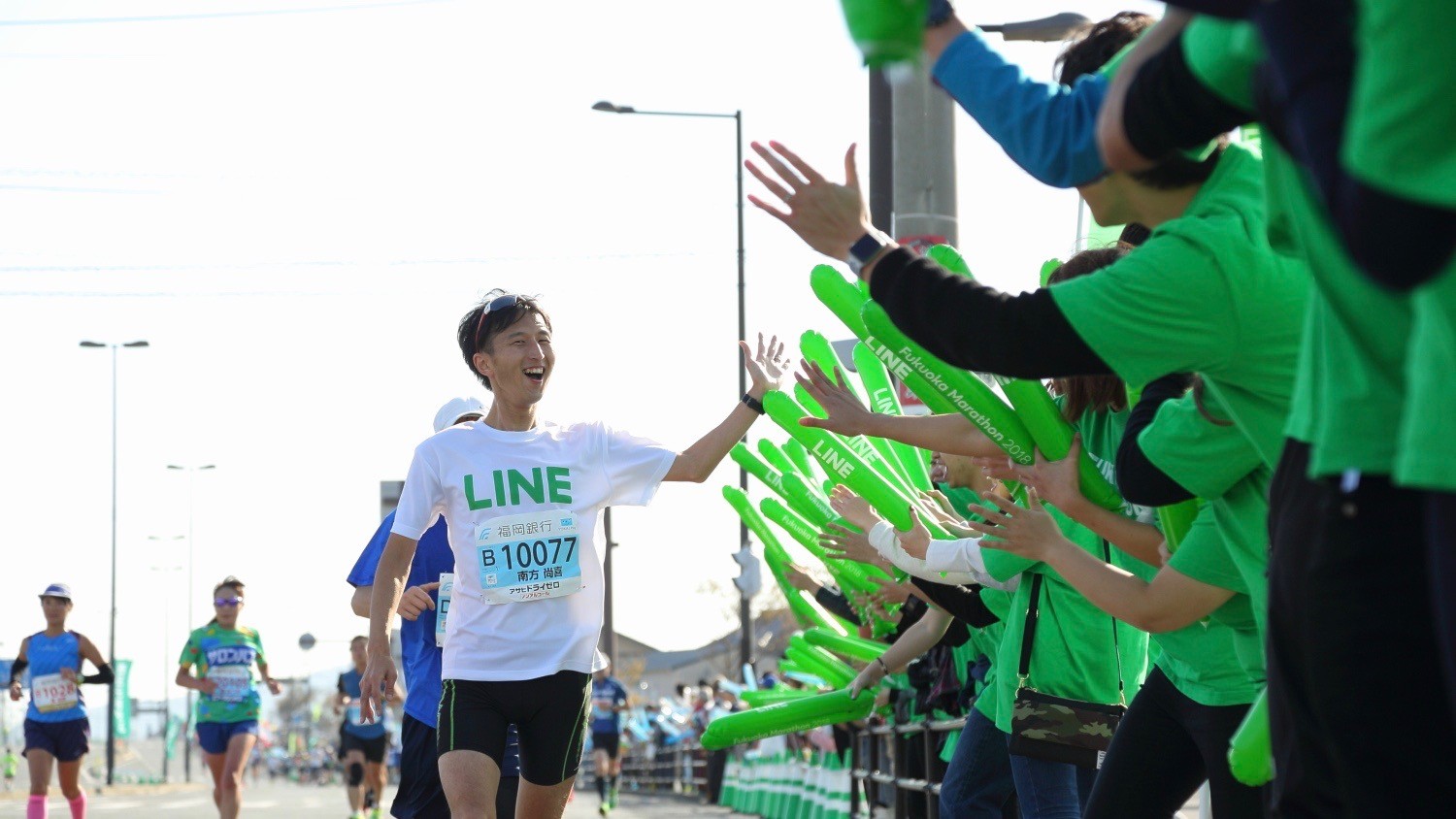 LINE Fukuoka、「福岡マラソン2019」OFFICIAL COMMUNICATION PARTNER就任！ サムネイル画像